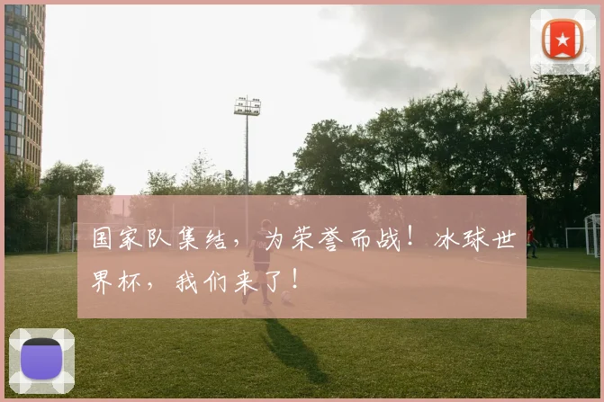 国家队集结，为荣誉而战！冰球世界杯，我们来了！
